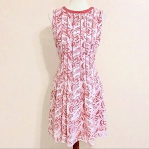Antonio Melani Floral Lace Dress Coral 6